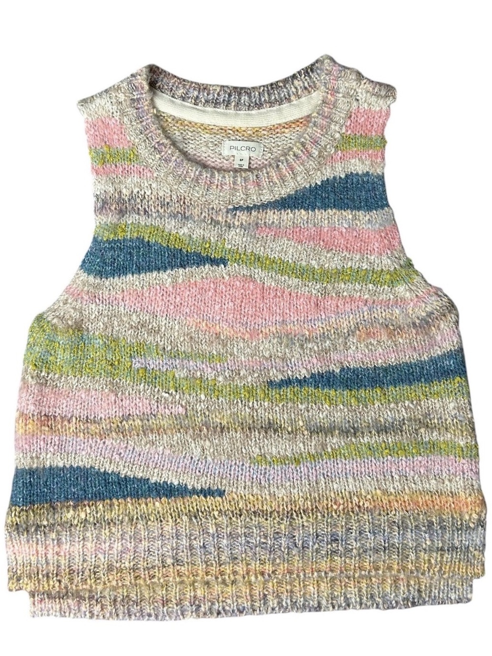 Anthropologie Pilcro Sweater Best Tank Colorful Size XS